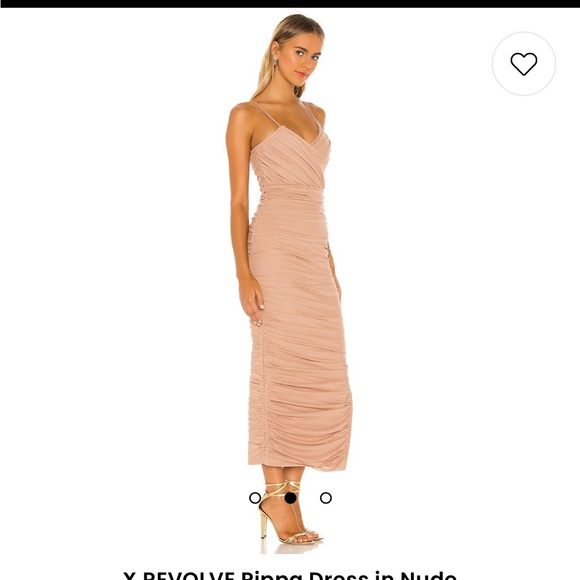 Nude Pippa Dress - Picture 2 of 3